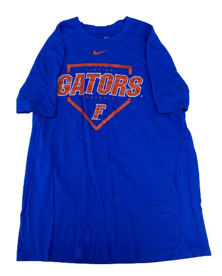 Garrett Milchin Florida Baseball Team Issued Workout Shirt (Size L)