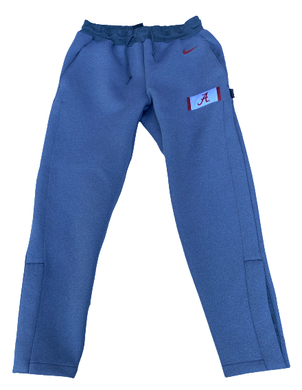 Kaylee Tow Alabama Softball Team Issued Travel Sweatpants with Magnetic Bottoms (Size M)
