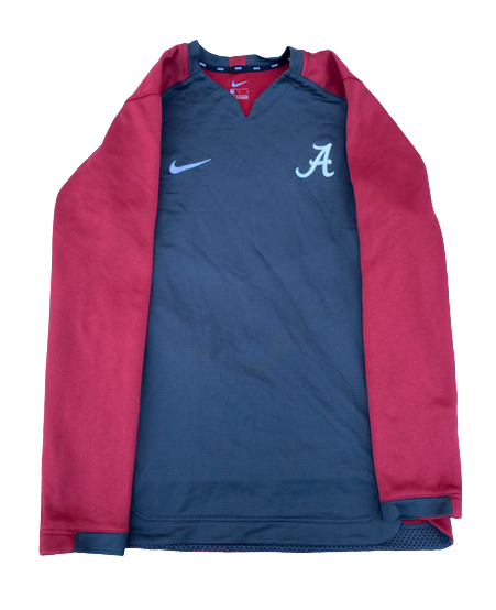 Kaylee Tow Alabama Softball Team Issued Batting Practice Pullover (Size M)