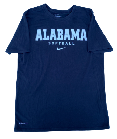 Kaylee Tow Alabama Softball Team Exclusive Practice Shirt (Size M)