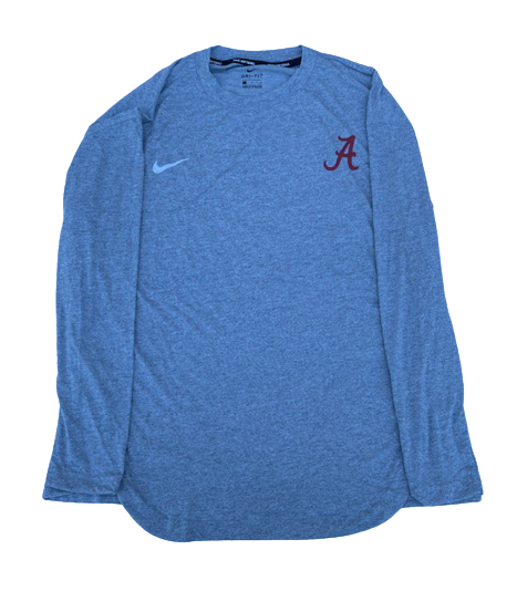 Kaylee Tow Alabama Softball Team Issued Long Sleeve Workout Shirt (Size Women&