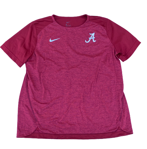 Kaylee Tow Alabama Softball Team Issued Workout Shirt (Size Women&