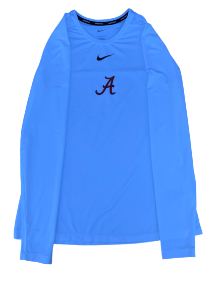 Kaylee Tow Alabama Softball Team Issued Nike Pro Long Sleeve Workout Shirt (Size Women&