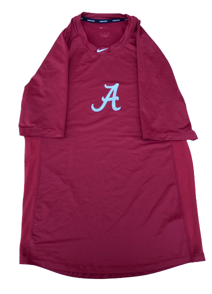 Kaylee Tow Alabama Softball Team Issued Workout Shirt (Size M)