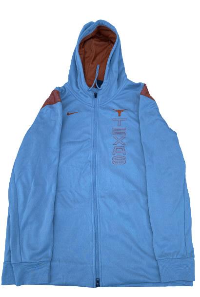 Jase Febres Texas Basketball Team Issued Jacket (Size XL)
