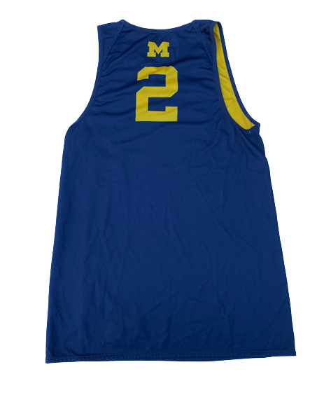 Priscilla Smeenge Michigan Basketball Team Exclusive Reversible Practice Jersey (Size Women&