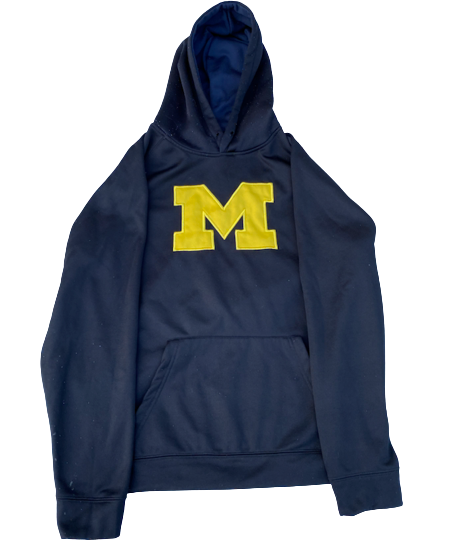 Priscilla Smeenge Michigan Basketball Team Issued Sweatshirt (Size XL)