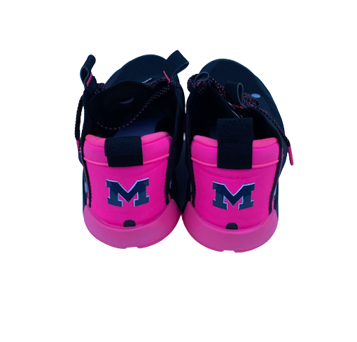 Priscilla Smeenge Michigan Basketball Player Exclusive Jordan 34 Shoes (Size Men&