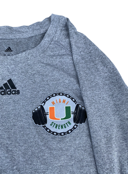 Nysier Brooks Miami Basketball Team Exclusive "Strength" Shirt (Size XL)