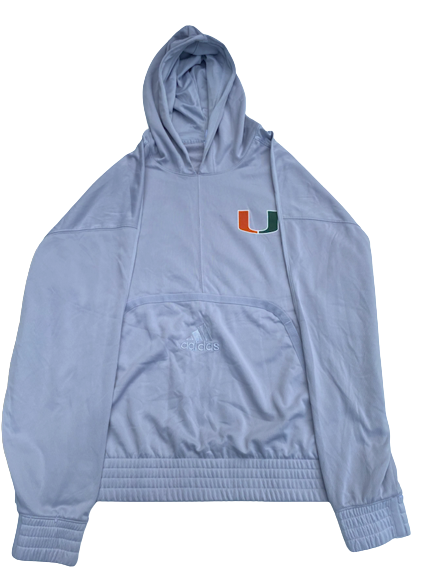 Nysier Brooks Miami Basketball Team Issued Sweatshirt (Size 2XL)