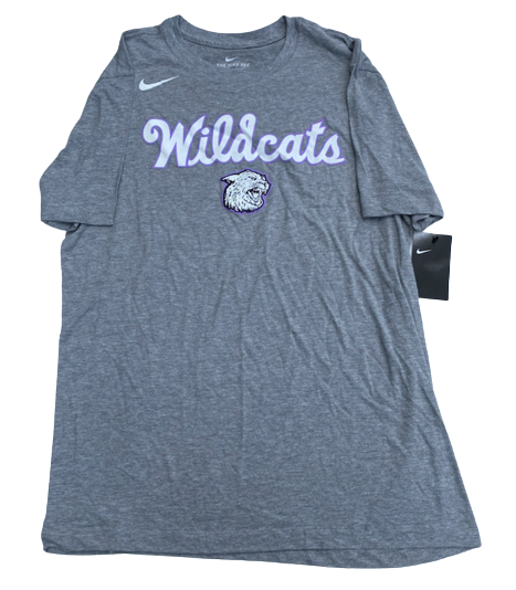 Mike McGuirl Kansas State Basketball Team Issued T-Shirt (Size L) - New with Tags