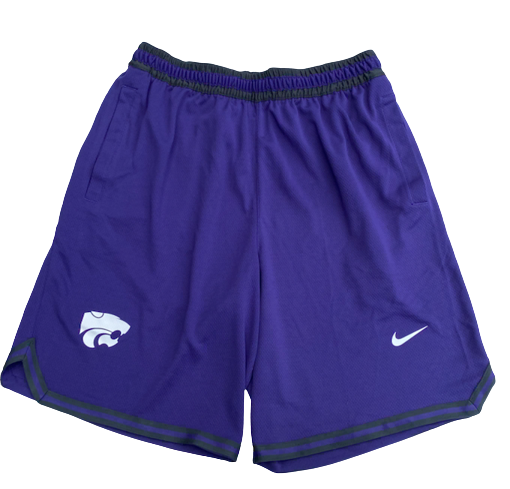 Mike McGuirl Kansas State Basketball Team Exclusive Shorts (Size L) - New with Tags