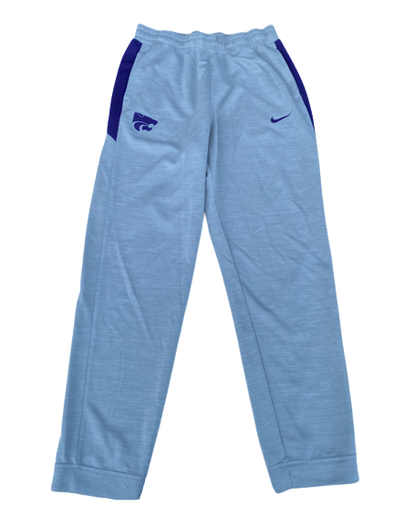 Mike McGuirl Kansas State Basketball Team Issued Sweatpants (Size LT)