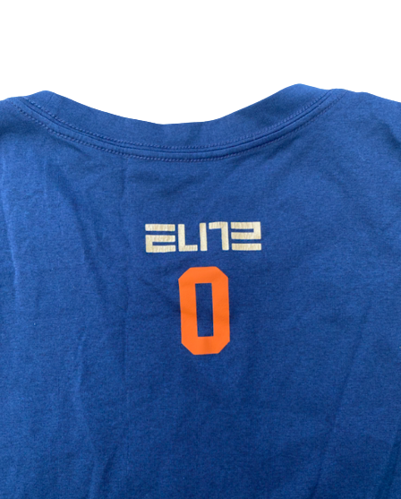 Jimmy Boeheim Syracuse Basketball Team Issued Workout Shirt with Number on Back (Size XL)