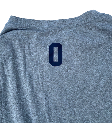 Jimmy Boeheim Syracuse Basketball Team Issued Long Sleeve Workout Shirt with Number on Back (Size XLT)