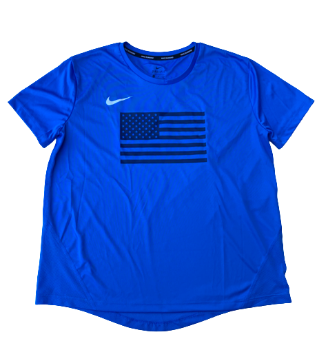Kendall Ellis USA Track & Field Team Issued Workout Shirt (Size Women&