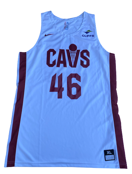 Nate Reuvers Cleveland Cavaliers Signed Game Worn NBA Summer League Jersey (Size XL)
