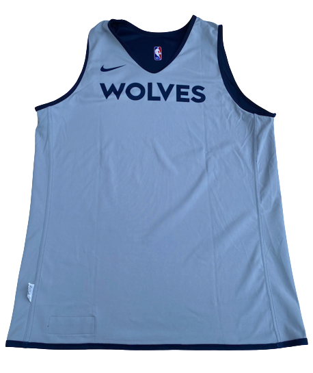 Nate Reuvers Minnesota Timberwolves Team Exclusive Reversible Practice Jersey (Size XLT)