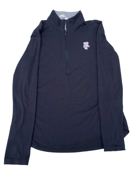 Wisconsin Quarter-Zip Pullover (Size Women&