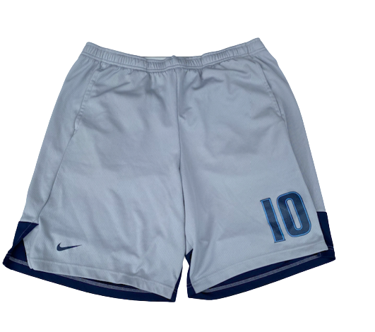 Cole Swider Villanova Basketball Team Issued Workout Shorts with Number (Size XL)