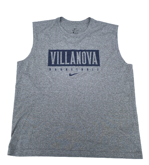 Cole Swider Villanova Basketball Team Issued Workout Tank (Size XL)