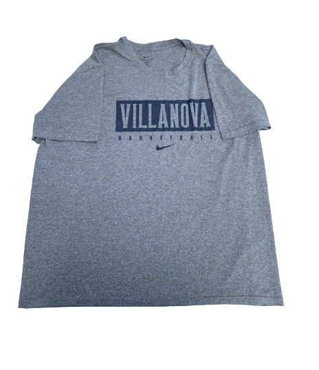 Cole Swider Villanova Basketball Team Issued Workout Shirt (Size XL)