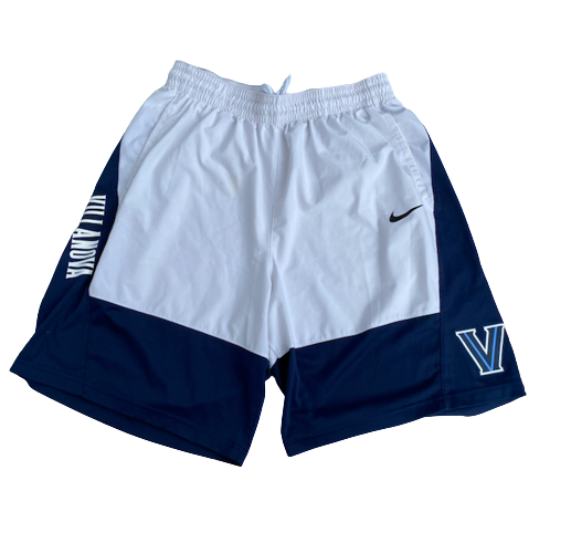 Cole Swider Villanova Basketball Team Issued Workout Shorts (Size XL)