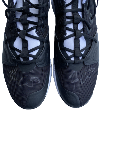 Yoeli Childs BYU Basketball SIGNED Team Issued Shoes (Size 16)