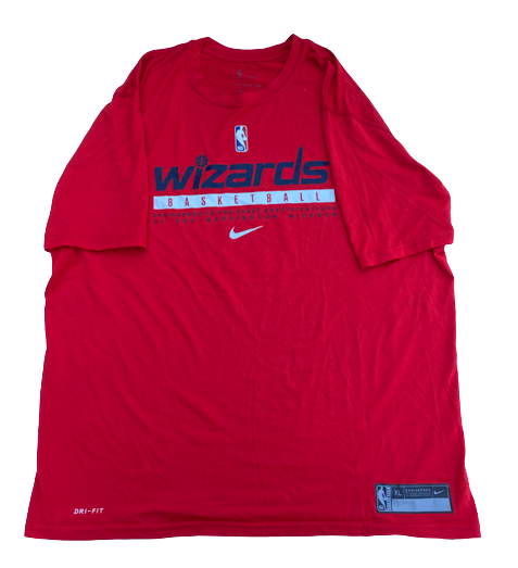 Yoeli Childs Washington Wizards Team Issued Workout Shirt (Size XL)