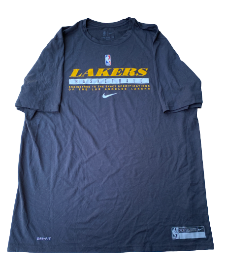 Yoeli Childs Los Angeles Lakers Team Issued Workout Shirt (Size XLT)