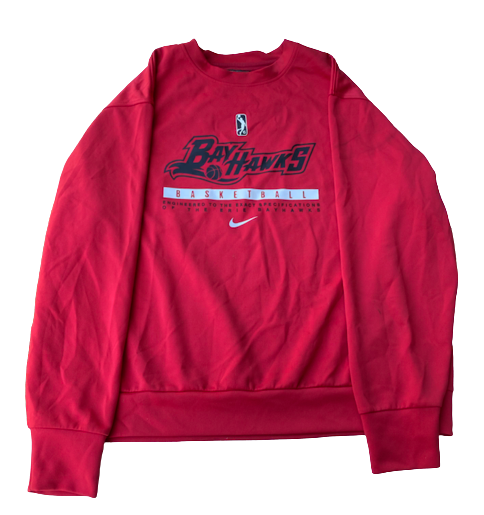 Yoeli Childs Erie BayHawks Team Issued Crewneck Sweatshirt (Size XL)
