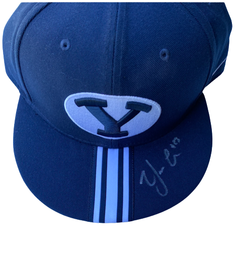 Yoeli Childs BYU Basketball SIGNED Team Issued Hat - New with Tags