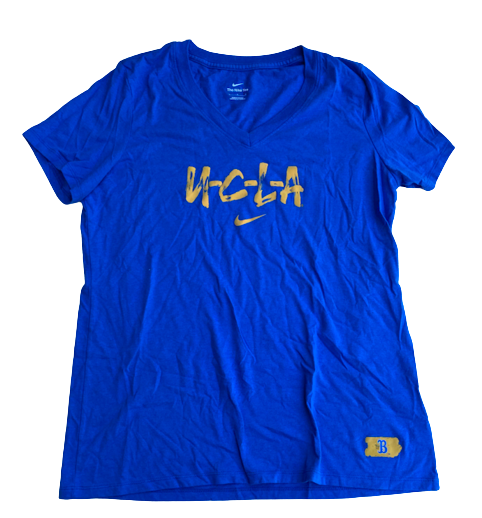 Kinsley Washington UCLA Softball Team Issued Workout Shirt (Size Women&
