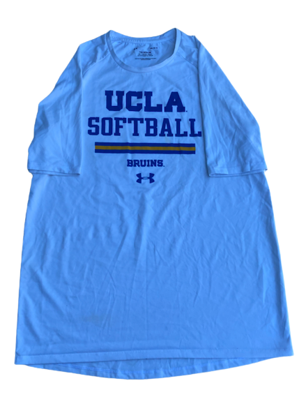 Kinsley Washington UCLA Softball Team Issued Workout Shirt (Size L)