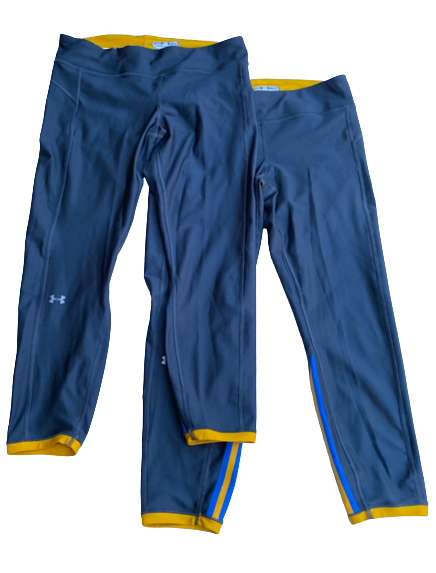 Kinsley Washington UCLA Softball Set of (2) Team Issued Leggings (Size Women&