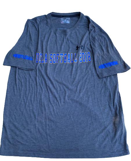 Kinsley Washington UCLA Softball Team Exclusive 2018 Team Shirt (Size M)