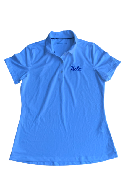 Kinsley Washington UCLA Softball Team Issued Polo Shirt (Size Women&