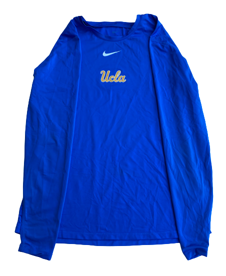 Kinsley Washington UCLA Softball Team Issued Long Sleeve Workout Shirt (Size Women&