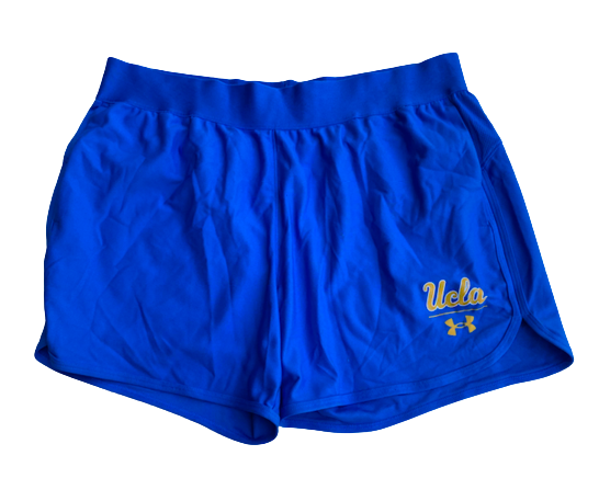 Kinsley Washington UCLA Softball Team Issued Workout Shorts (Size Women&