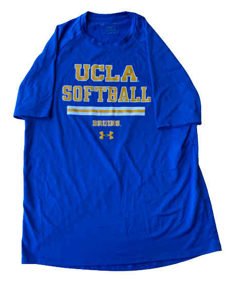 Kinsley Washington UCLA Softball Team Issued Workout Shirt (Size M)