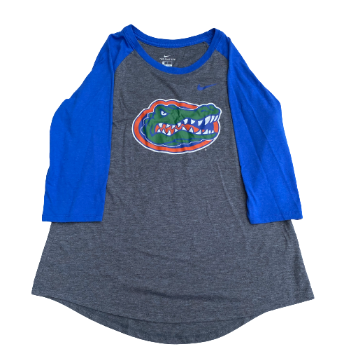 Natalie Lugo Florida Softball Team Issued Half-Sleeve Workout Shirt (Size Women&
