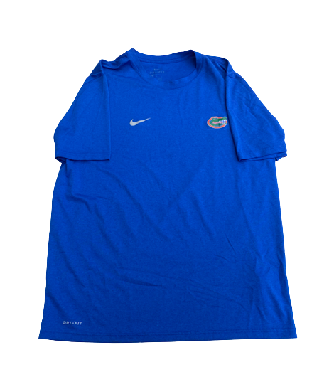 Natalie Lugo Florida Softball Team Issued Workout Shirt (Size L)