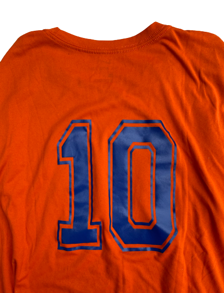Natalie Lugo Florida Softball Team Exclusive Practice Shirt with Number on Back (Size L)