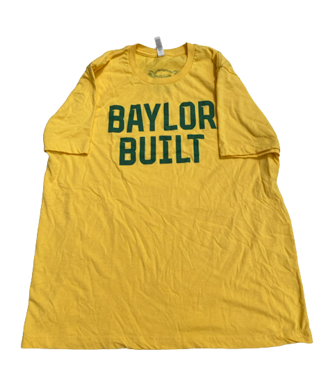 Avery Skinner Baylor Volleyball Team Issued "BAYLOR BUILT" Workout Shirt (Size XL)