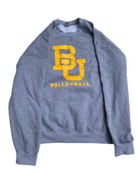 Avery Skinner Baylor Volleyball Team Issued Crewneck Sweatshirt (Size L)