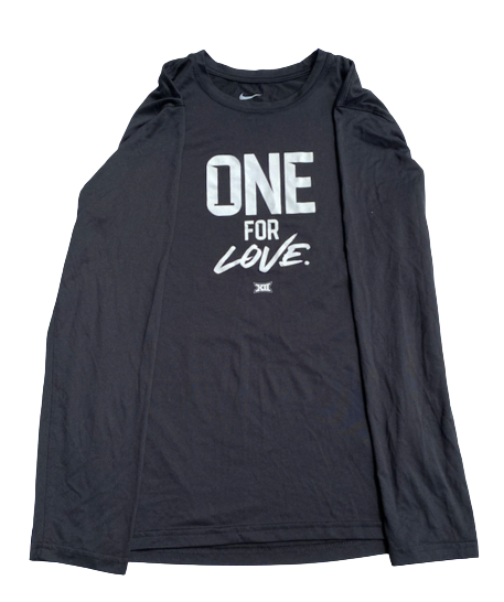 Avery Skinner Baylor Volleyball "ONE FOR LOVE" Big 12 Pre-Game Warm-Up Shirt (Size L)