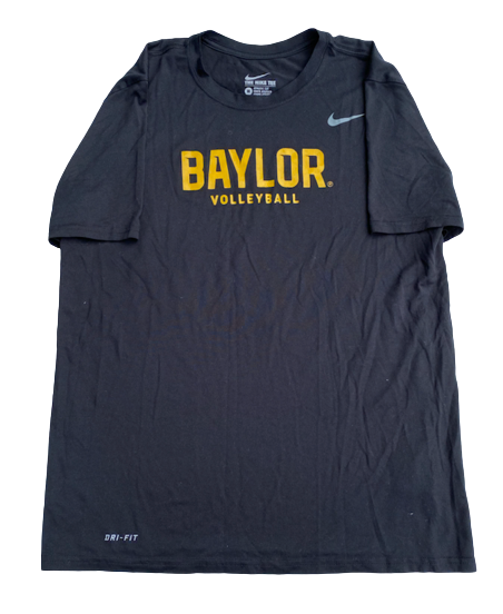 Avery Skinner Baylor Volleyball Team Exclusive Practice Shirt with Number on Back (Size M)