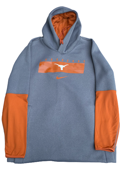Royce Hamm Jr. Texas Basketball Team Issued Sweatshirt (Size XL)