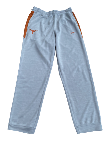 Royce Hamm Jr. Texas Basketball Team Issued Sweatpants (Size XLT)