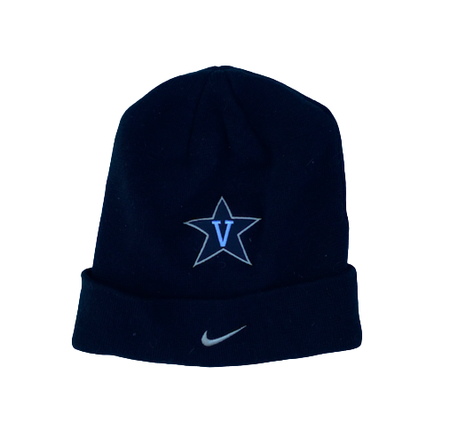 Matt McGarry Vanderbilt Baseball Team Issued Beanie Hat